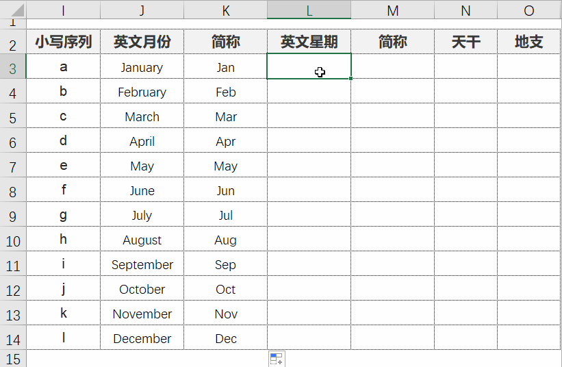 图片[12]-在Excel中花式录入序号——用函数录入带圈数字，你会吗？14种序列的录入，必学！Excel小白学习资料-Excel表格学院，系统一站式学Excel!
