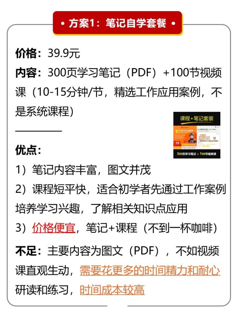 图片[7]-✅死磕这300页笔记，30天零基础精通Excel❗️-Excel表格学院，系统一站式学Excel!
